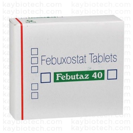 Febutaz Febuxostat 40mg Tablets Image